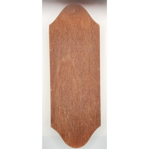 Hand Crafted Wooden Ruler Noah's Ark Trinket Wall Shelf - Picture 2 of 7